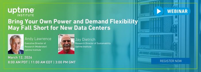 Bring Your Own Power and Demand Flexibility May Fall Short for New Data Centers