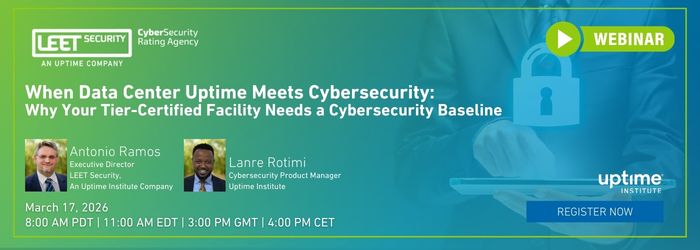 When Data Center Uptime Meets Cybersecurity: Why Your Tier-Certified Facility Needs a Cybersecurity Baseline